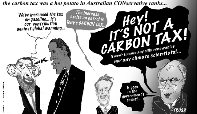 it&#039;s not a carbon tax...